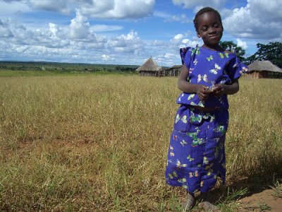 Zambian little girl