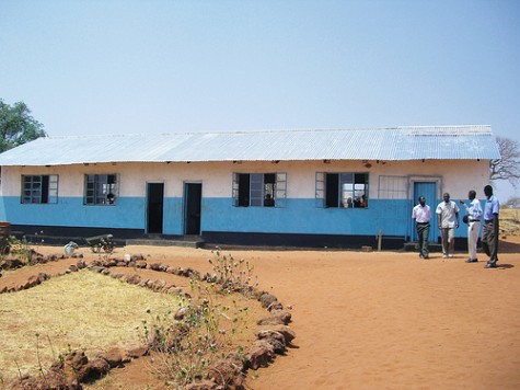 Ngandu classroom after restoration