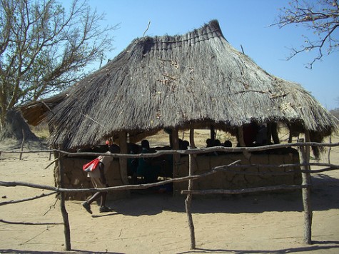 Old classroom at Silello, Zambia