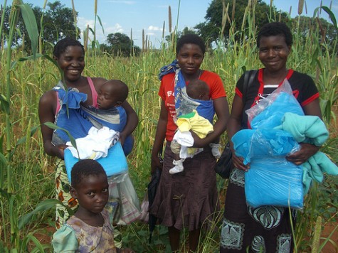 Distribution of Mosquito Nets in Zambia