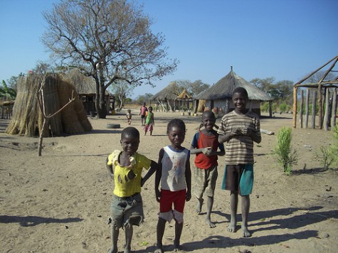 Rural children - Musokotwane Chiefdom